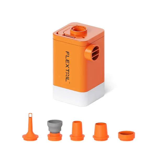 FLEXTAILGEAR TINY PUMP X 3 in 1 Rechargeable Mini Air Pump with Light