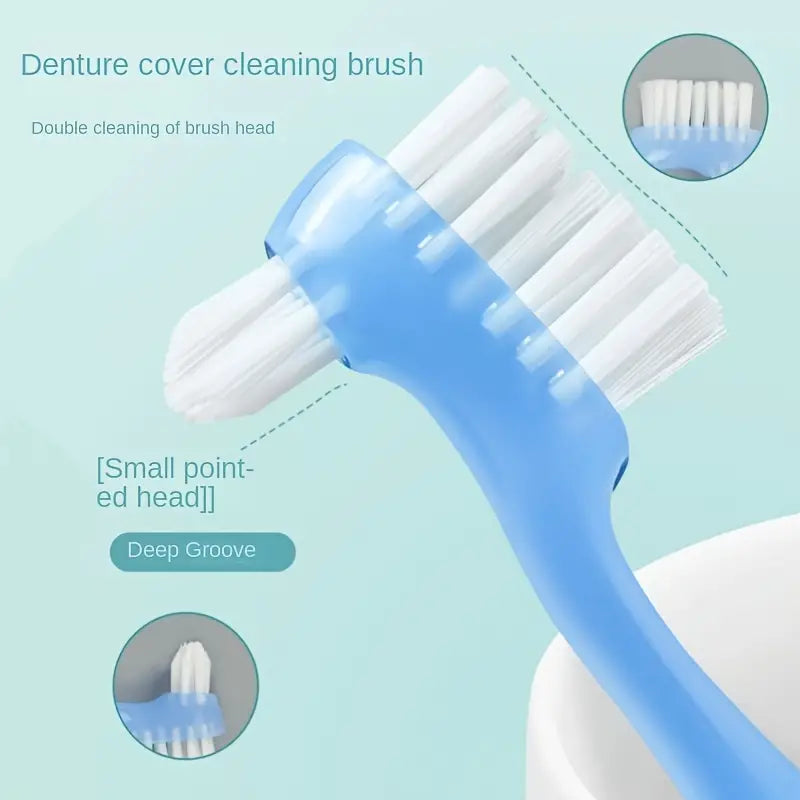 Retainer and Denture Cleaning Brush