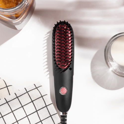 L&S Mini Hair Straightener Brush